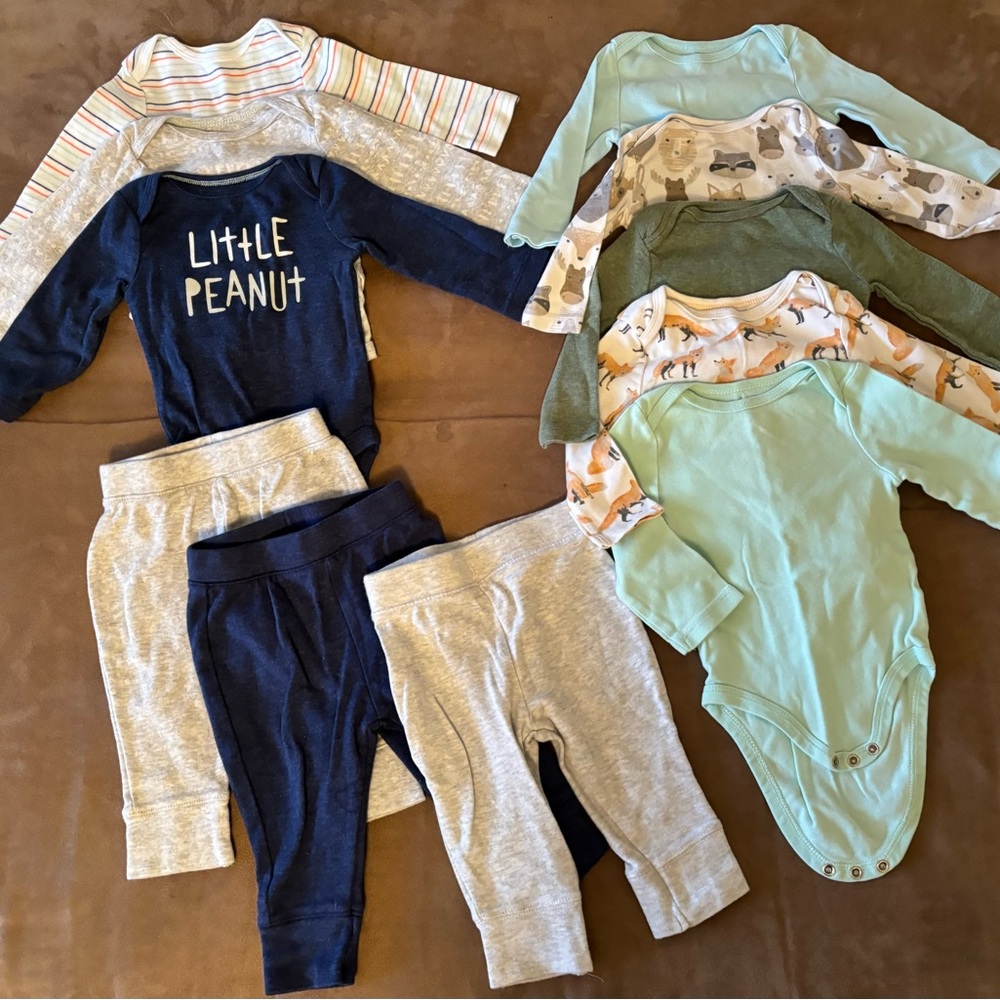 3-6 Month Baby Mix & Match Sets